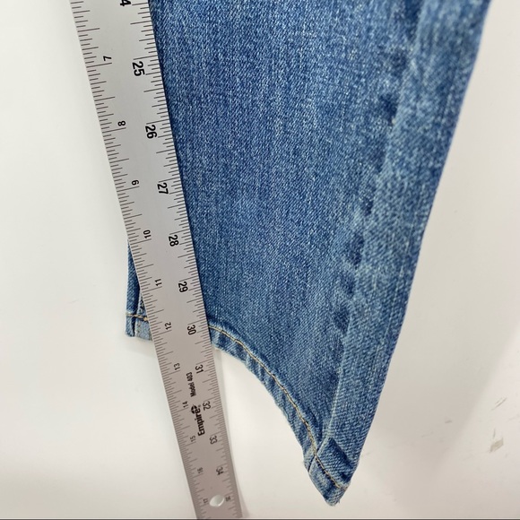 Empyre Men's Medium Wash Blue Distressed Jeans Size 32 - Picture 8 of 8